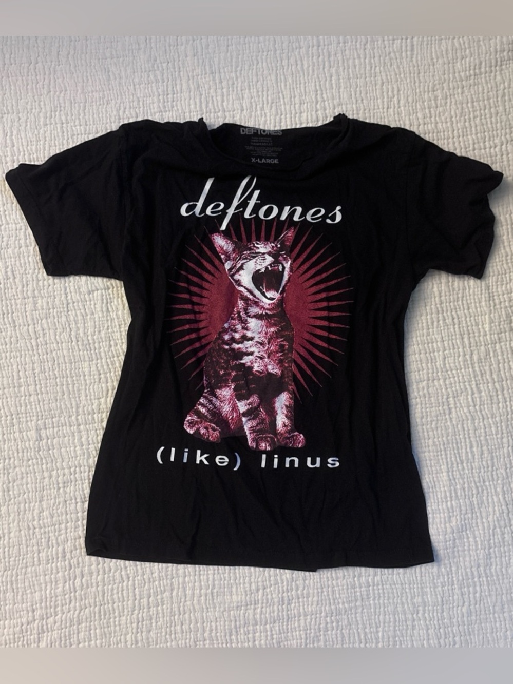 deftones like linus cat shirt - Picture 2 of 3
